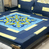 3D Printed Cotton Sutton Sticthed Bedsheets With Pillow Case
