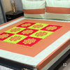 3D Printed Cotton Sutton Sticthed Bedsheets With Pillow Case